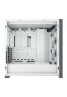 Corsair ICUE 5000X RGB Tempered Glass Mid-Tower ATX Case – White